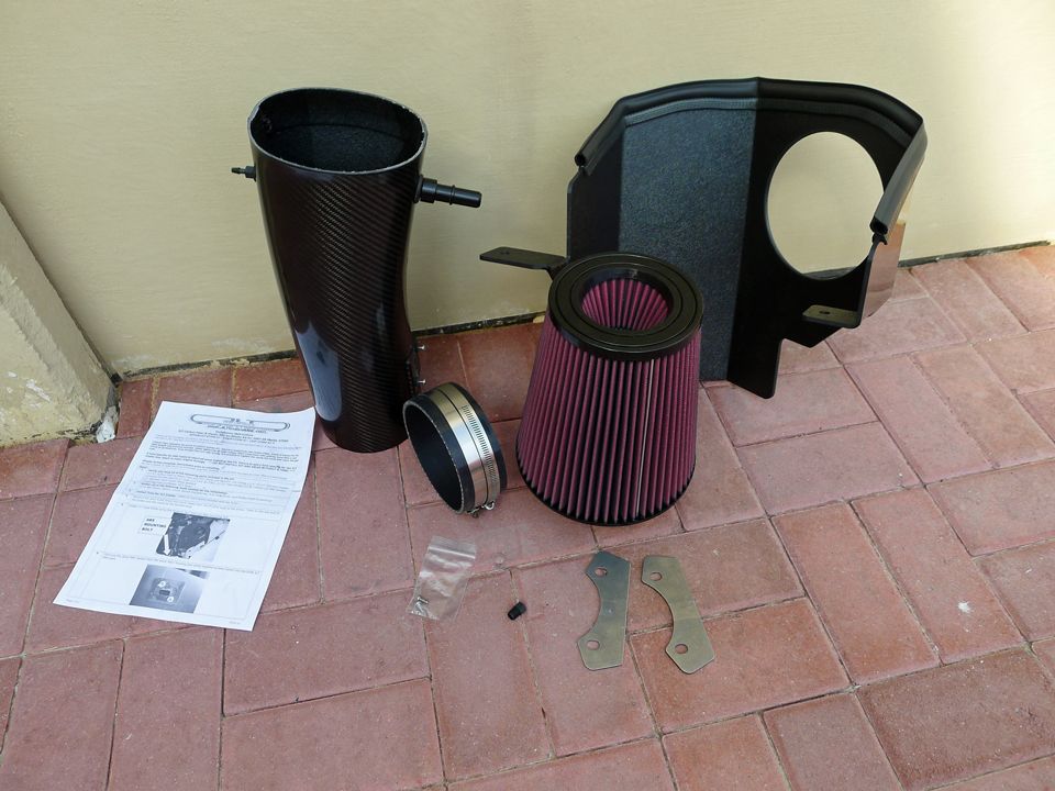 CAI installation and engine bay shine Detailing World Forum